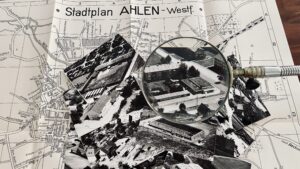 Fotos die auf einm Stadtplan lieven